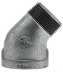 1-1/4" Street Elbow 45' - Galv - Pack of 20