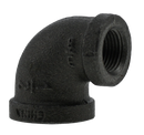 3/4" X 3/8" Red Elbow - Black - Pack of 50