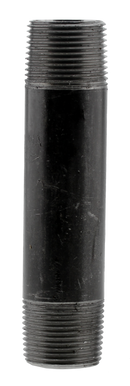 1" X 5-1/2" Nipple - Black - Pack of 25