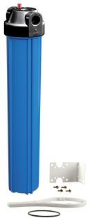 20" Std Slim Blue Housing Kit 3/4" Npt C/W Bracket & Wrench - Pack of 8