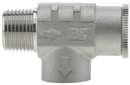 SS 1/2" 100 PSI Relief Valve