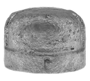 3/8" Cap - Galvanized - Pack of 50