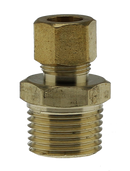 Nl Brass - 3/8"Cpx1/2"Mpt Adpt - Pack of 25