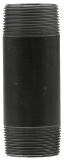 1-1/2" X 5-1/2" Nipple - Black - Pack of 20