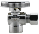 No Lead 3/8"Fpt X 3/8"Comp 1/4 Turn, Angle Supply Valve - Pack of 20