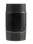 3" X 6" Nipple - Black - Pack of 12