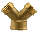 3/4" "Y" Coupling Cast Brass C/W Washer - Pack of 5