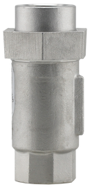 316s.S. 1" Dual Check Valve Single Union Fpt Connection