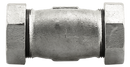 1" Compression Coupling - Galvanized (Dresser Coupling) Long - Pack of 12