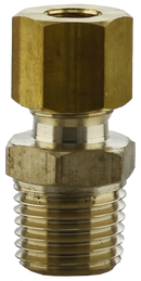 Nl Brass - 1/4"Cpx1/4"Mpt Adpt - Pack of 25