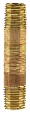 1/4" X 2-1/2" R Brass Nipple - Pack of 25
