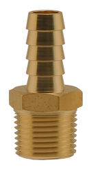 Nl Brass - 3/8"Barb X 3/8"Mpt Adapter - Pack of 25