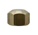 Nl 1/2" Brass Cap - Comp Fit - Pack of 100
