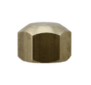 Nl 3/8" Brass Cap - Comp Fit - Pack of 100
