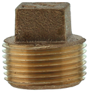 1" Brnze No Lead Cored Plug - Pack of 20