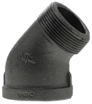 1-1/2" 45' Street Elbow -Black - Pack of 15