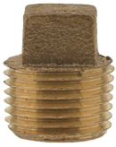 1/2" Brnze No Lead Cored Plug - Pack of 50