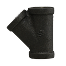 1/2" Black Lateral Wye - Pack of 60