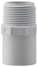 1" Spg X Mipt Adapter - Sched 40 Pvc - Pack of 10