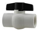 1 1/4" Fpt Pvc Ball Valve Epdm Seat - Epdm Stem O-Ring - Pack of 72