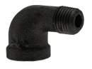 1/4" Street Elbow - Black - Pack of 35