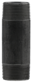 1-1/4" X 4-1/2" Nipple - Black - Pack of 25