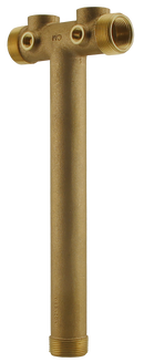 No Lead 1" X 10" Cntr-End Solid Brass Tank Tee - Pack of 2