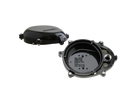 6" Watertight Alum. Well Cap - Black - Pack of 12