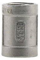 3/8" 316ss Coupling Iso4144 - Pack of 50