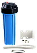 10" Std Slim Blue Housing Kit 3/4" Npt C/W Bracket & Wrench - Pack of 15