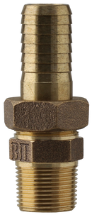 No Lead 1-1/4"Mptxins Union Ad - Pack of 5