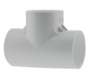 3" Slip X Slip X Slip Tee Schedule 40 Pvc - Pack of 5