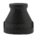 1-1/2" X 3/4" Red Coupl -Black - Pack of 30