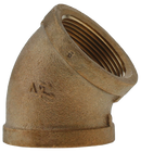 1-1/2" Brnze No Lead 45' Elbo - Pack of 10