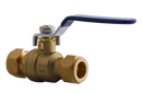 3/4" Nl Full Port Comp Ball Valve No Drain 200 Cwp - Pack of 10