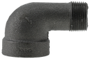 300lb - 1/2" St Elbow - Black - Pack of 60