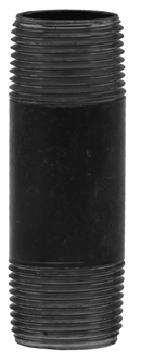 3/4" X 3" Nipple - Black - Pack of 25