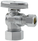 No Lead 5/8"Comp X 3/8"Comp 1/4 Turn, Angle Supply Valve - Pack of 20
