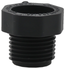 1/2" Mipt Plug Schedule 80 Pvc - Pack of 10