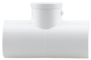 1" X 1" X 3/4" Slip X Slip X Fipt Red Tee - Schedule 40 Pvc - Pack of 10