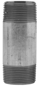 1-1/4" X 4" Nipple -Galvanized - Pack of 25