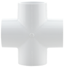 3/4" Slip Cross - Sch 40 Pvc - Pack of 10