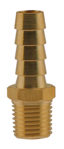 Nl Brass - 3/8"Barb X 1/4"Mpt Adapter - Pack of 25