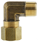 Nl Brass - 1/2"Cpx3/8"Mpt Elbo - Pack of 25