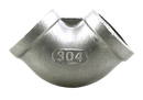 1/2" 304ss Elbow Iso4144 - Pack of 50
