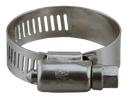 #128 301 Ss Clamp/304 Ss Screw - Pack of 10