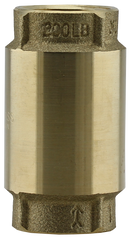 No Lead 1/2" Brass Check Valve - Pack of 10