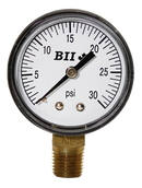 2" Plastic Gauge 1/4" Lm 0-60 - Pack of 100