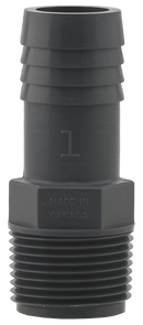 1"Mpt X Insert Adapter - Pvc - Pack of 10
