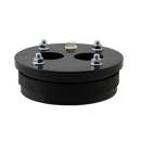 6-1/4" X 1-1/4" X 1-1/4"Double Hole Plastic Well Seal - Blac - Pack of 8